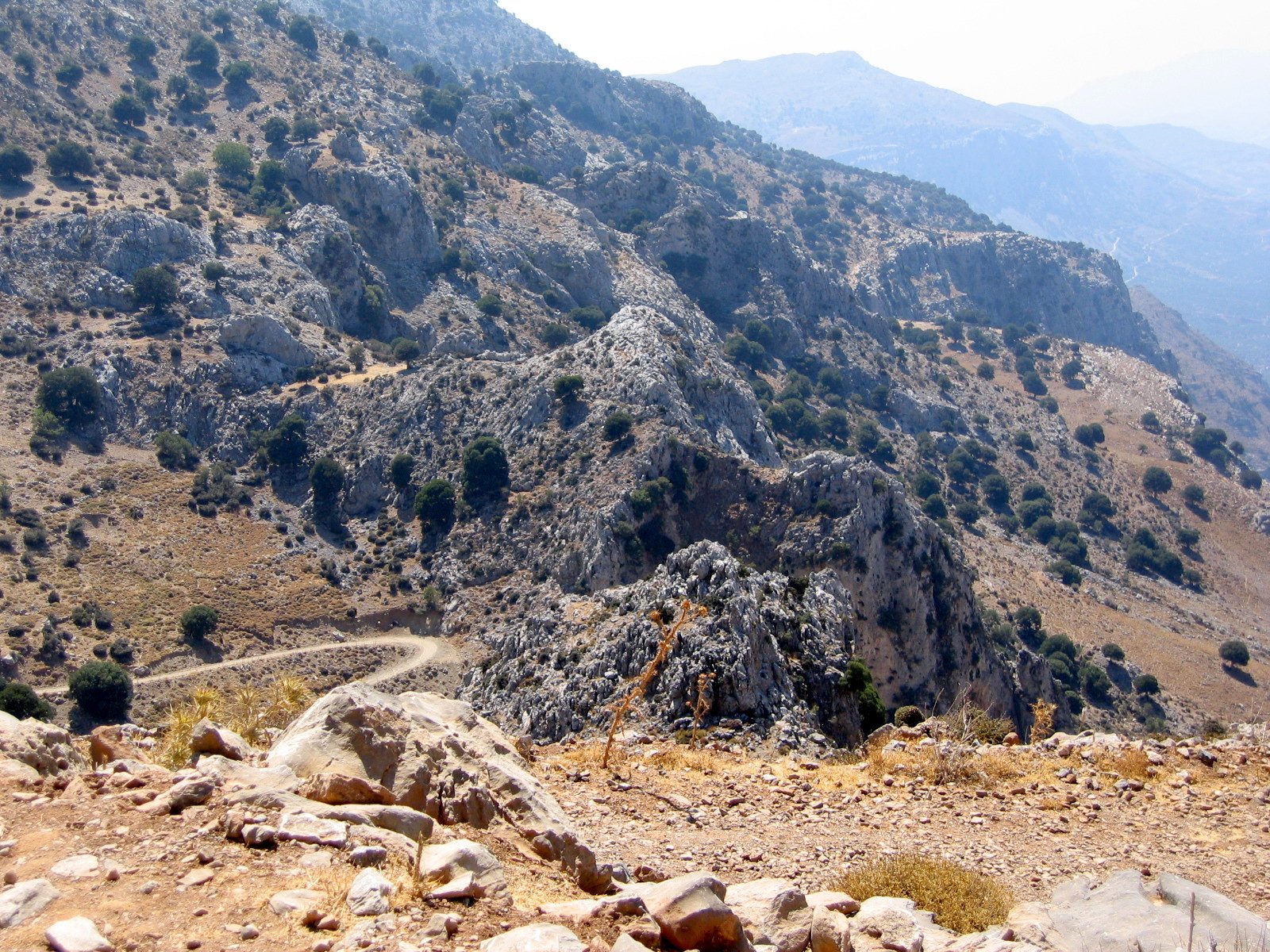 'Mountain range on the island of Crete';return true